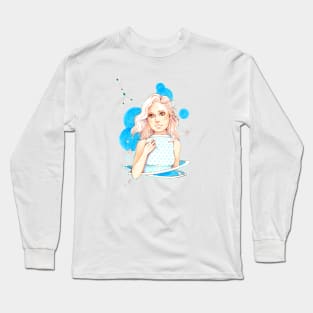 Cancer Constellation Long Sleeve T-Shirt